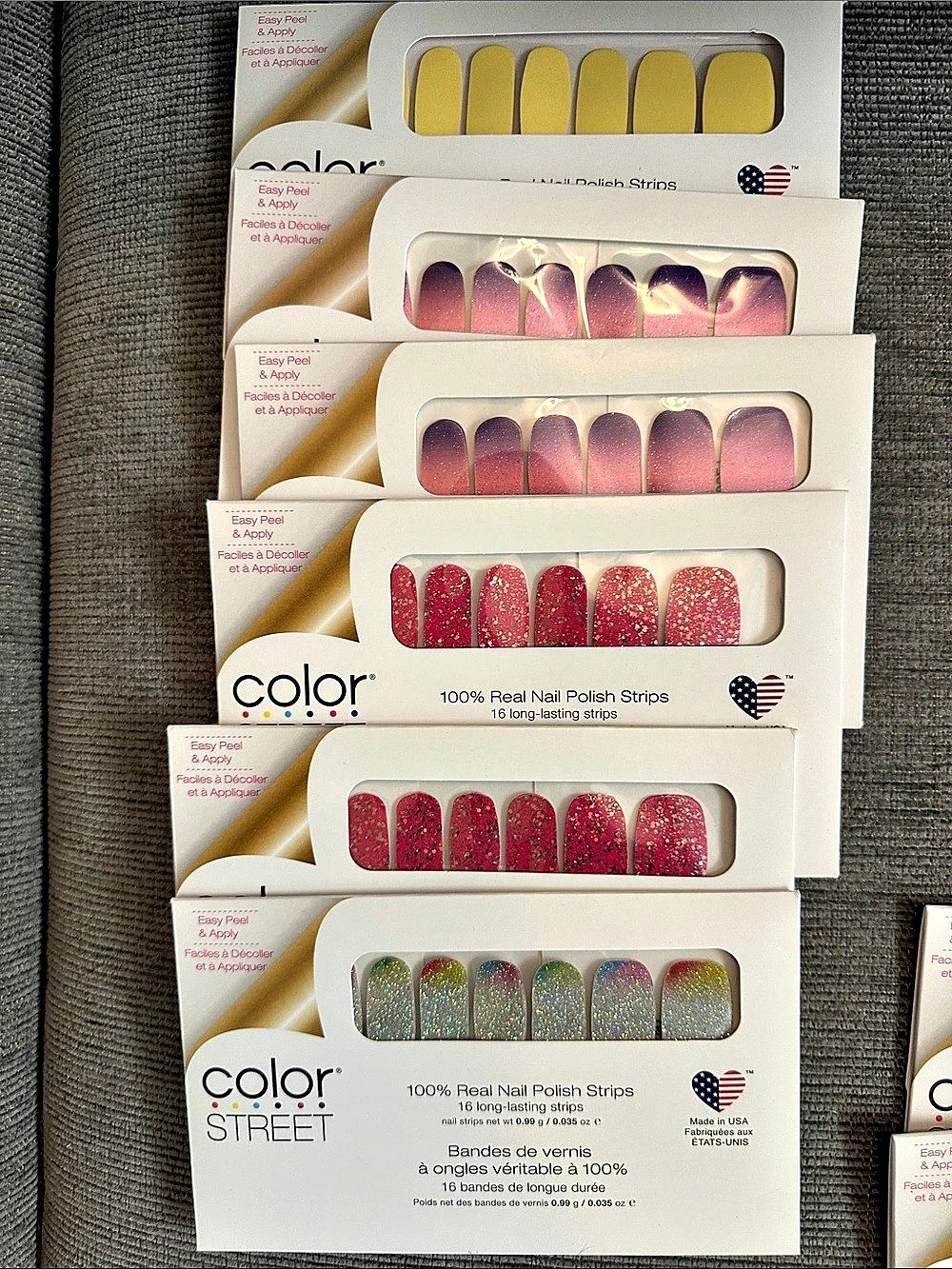 Color Street Assorted Nail Polish Strips Lot Multicolor-37 packs - Picture 4 of 13
